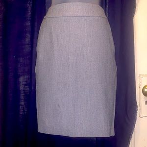  Women's Houndstooth Print Zipper Back Pencil High Waist